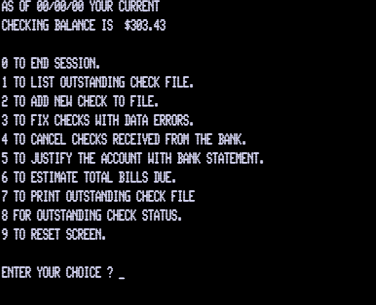 Screen shot